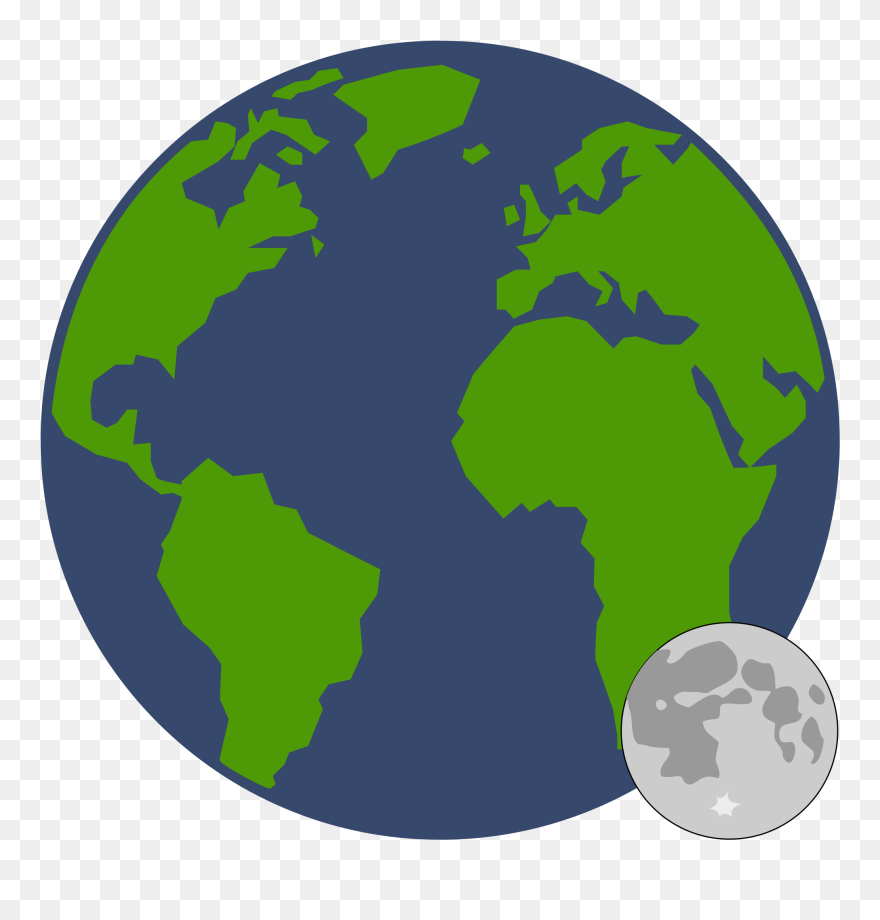 Fileearth Moon Comparision Sketch - Sketch Of Earth And Moon Clipart