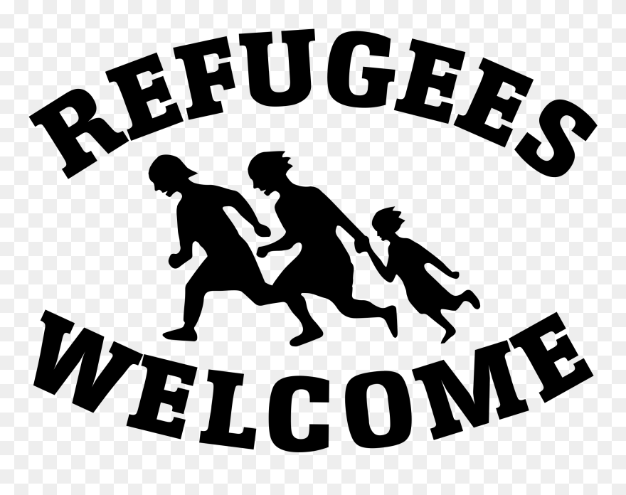 Refugees Welcome Png Clipart