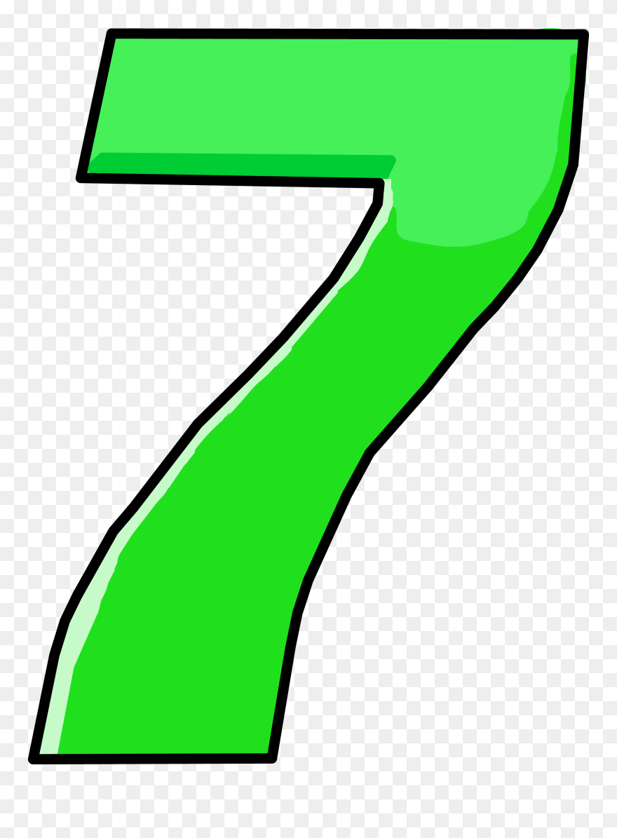 Number 1 Clipart Lucky - Png Download