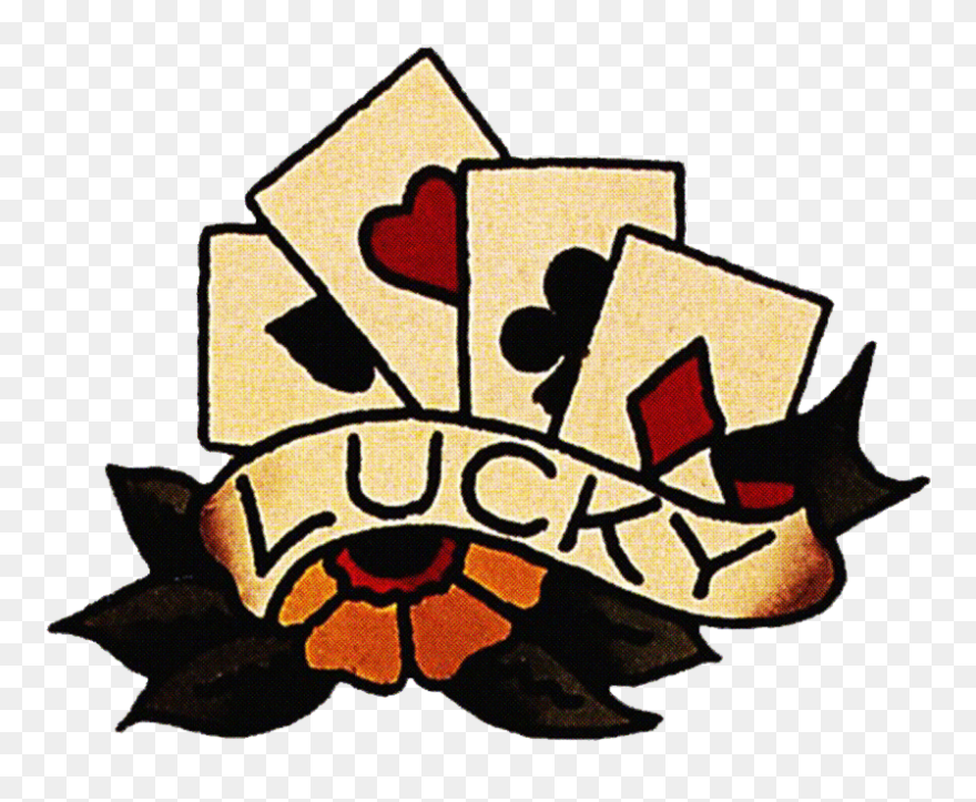 Jerry Vintage Tattoo Designs - Sailor Jerry Tattoos Lucky Clipart