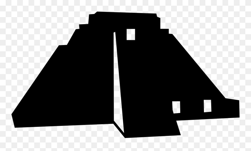 Pyramid Of Uxmal Mexico - Egyptian Pyramids Clipart