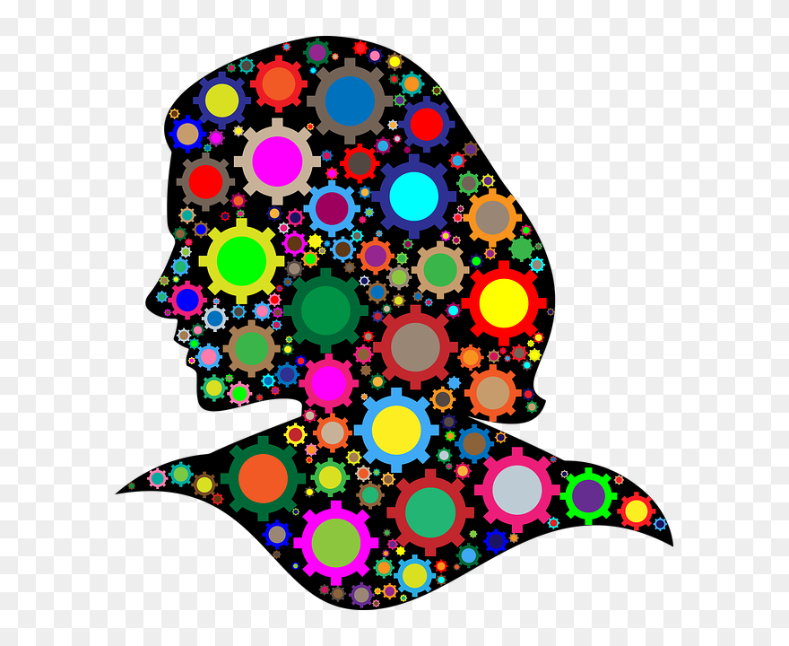 Head With Gear Png Icon Clipart