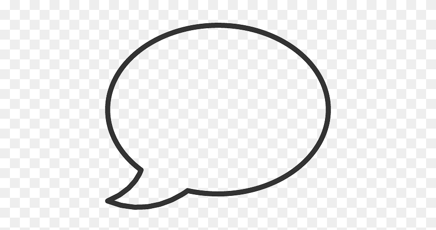 Dream Speech Bubble Png Photo - Thin Speech Bubble Png Clipart