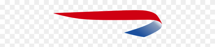 Airline Red And Blue Logo Clipart