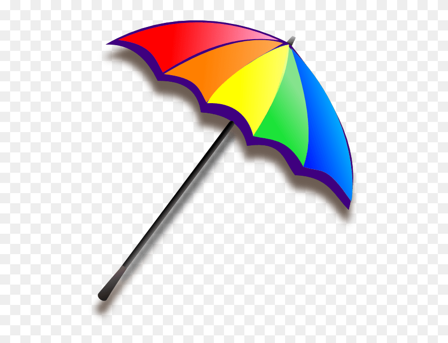 Beach Umbrella Cartoon Png Clipart