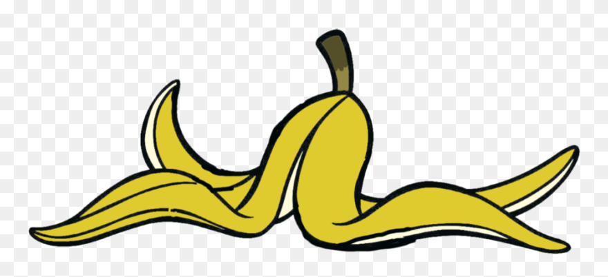 Clipart Banana Pile Banana, Picture - Banana Peel Clipart Png Transparent Png