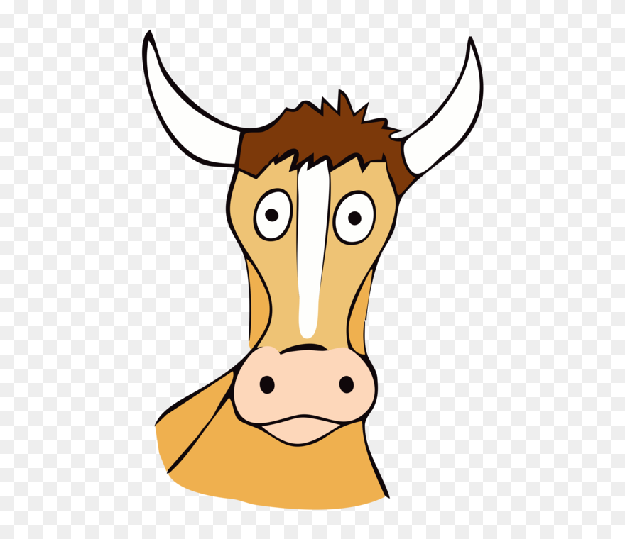 Line Art,head,neck - Long Horn Bull Drawings Clipart