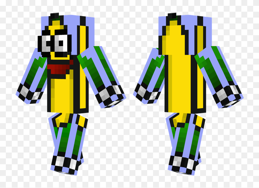 Banana Skin Minecraft Clipart