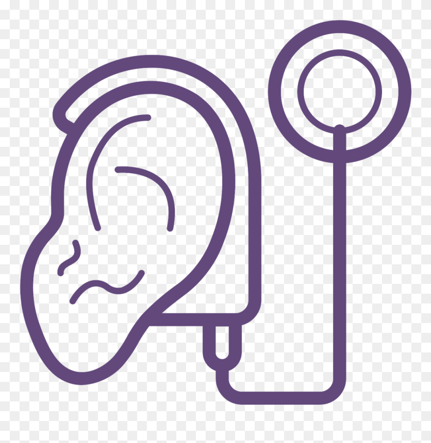 Noun Cochlear Implant 1465376 62487b - Cochlear Implant Png Clipart