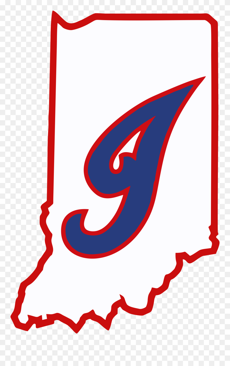 Indiana Outline Vector Clipart