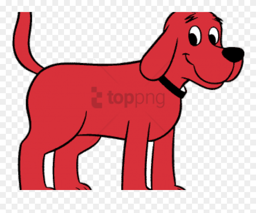 Clifford The Big Red Dog Png Image With Transparent - Clifford The Big Red Dog Standing Clipart
