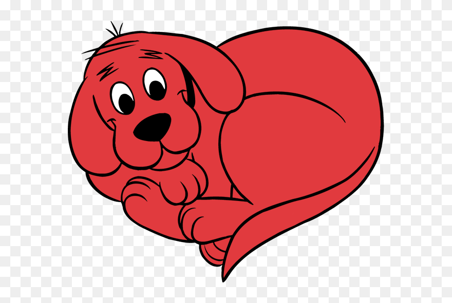 Transparent Clifford The Big Red Dog Png - Clifford Transparent Clipart