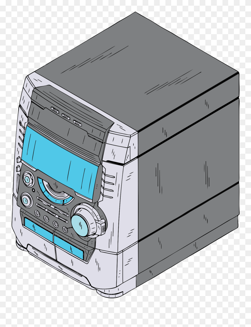 Stereo Clip Art - Png Download