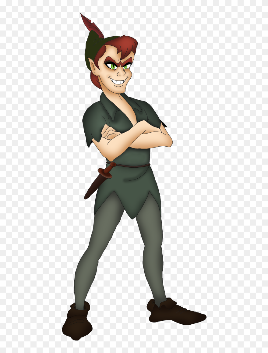 Clipart Transparent Download Disney Twists By Daviddv - Peter Pan The Villain - Png Download