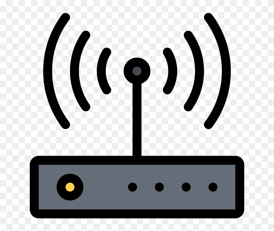 Smart Connect Burlington Telecom - Router Clipart - Png Download