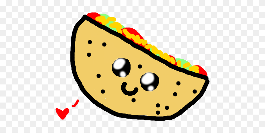 Taco Clip Cute - Png Download