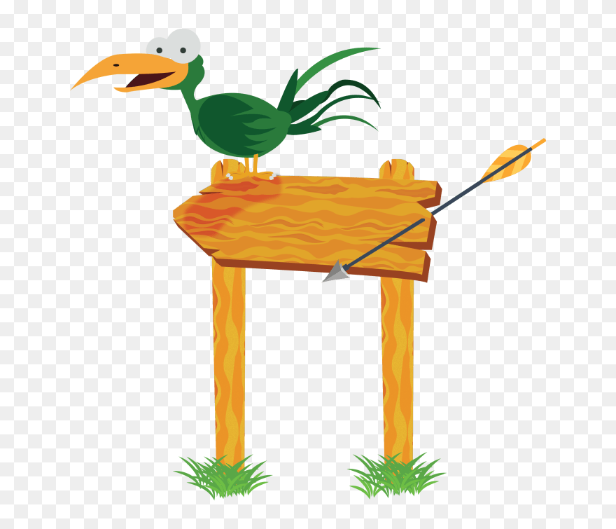 Heron Vector Animated Clipart