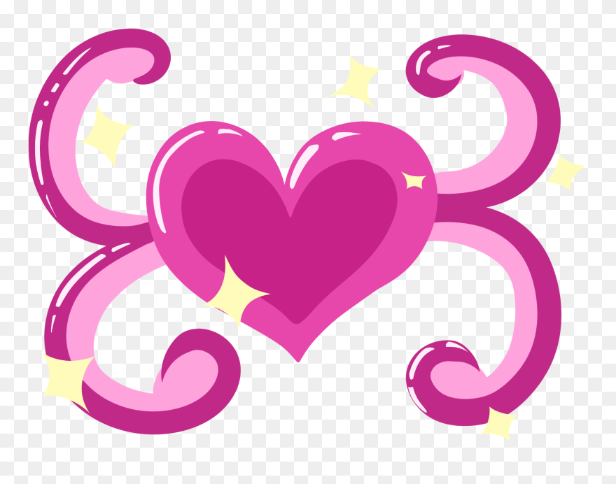 Heart Png Clipart - My Little Pony Cutie Marks Heart Transparent Png