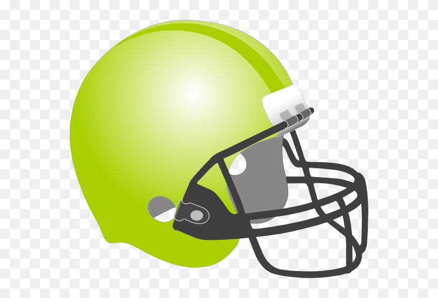 Football Helmet Illustration Blue Clipart
