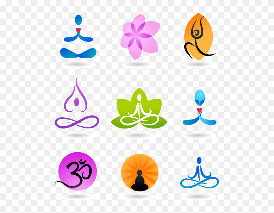 Yoga Zen Logo Free Png Hq - Yoga Lotus Clipart
