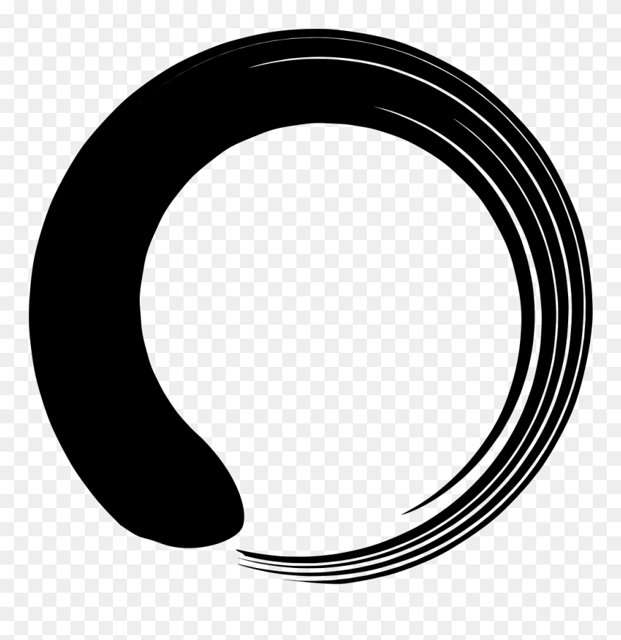 Zen Png Image With Transparent Background - Transparent Enso Circle Png Clipart