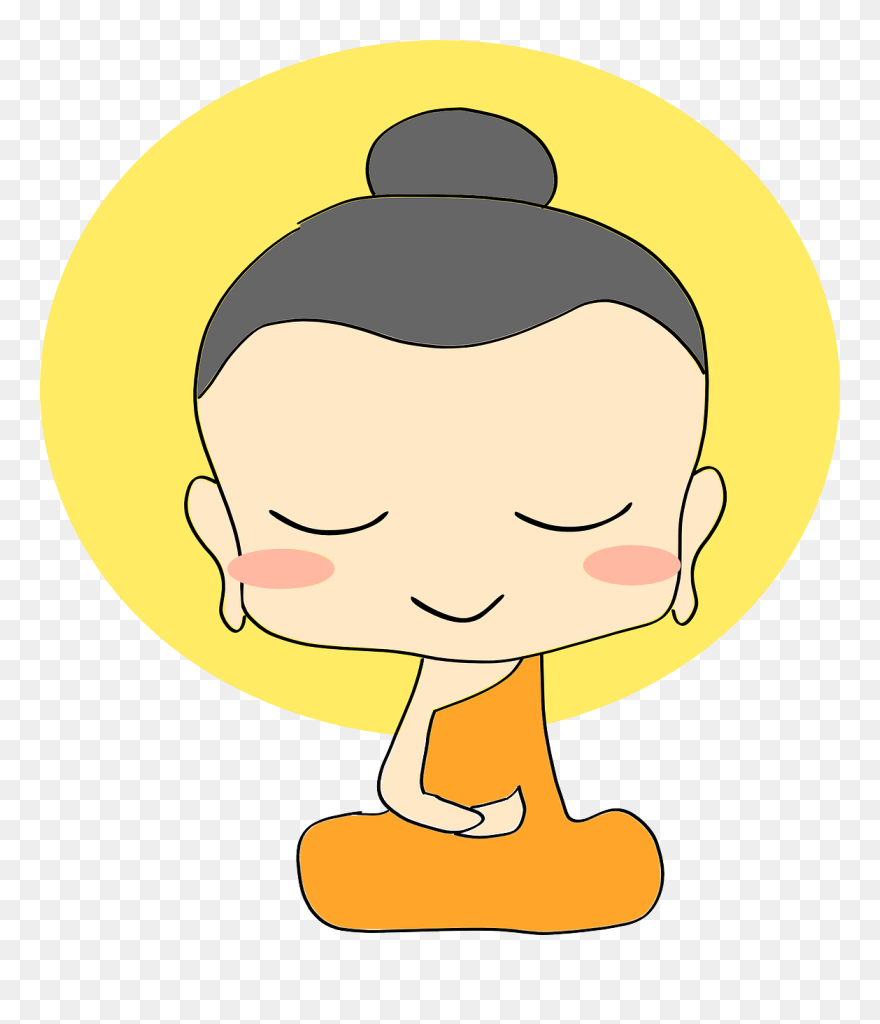 Buddha Clipart Illustration - Png Buddha Cartoon Transparent Png