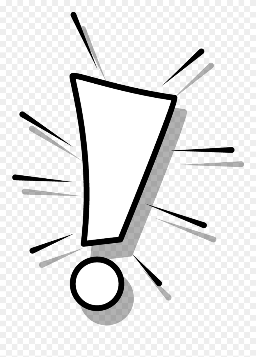 Exclamation Mark Png White Clipart