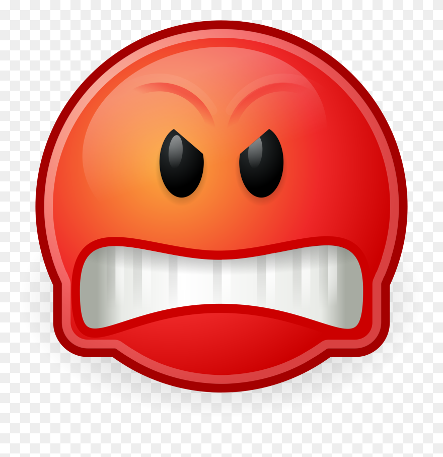 Images Of Angry Face - Angry Face Icon Clipart
