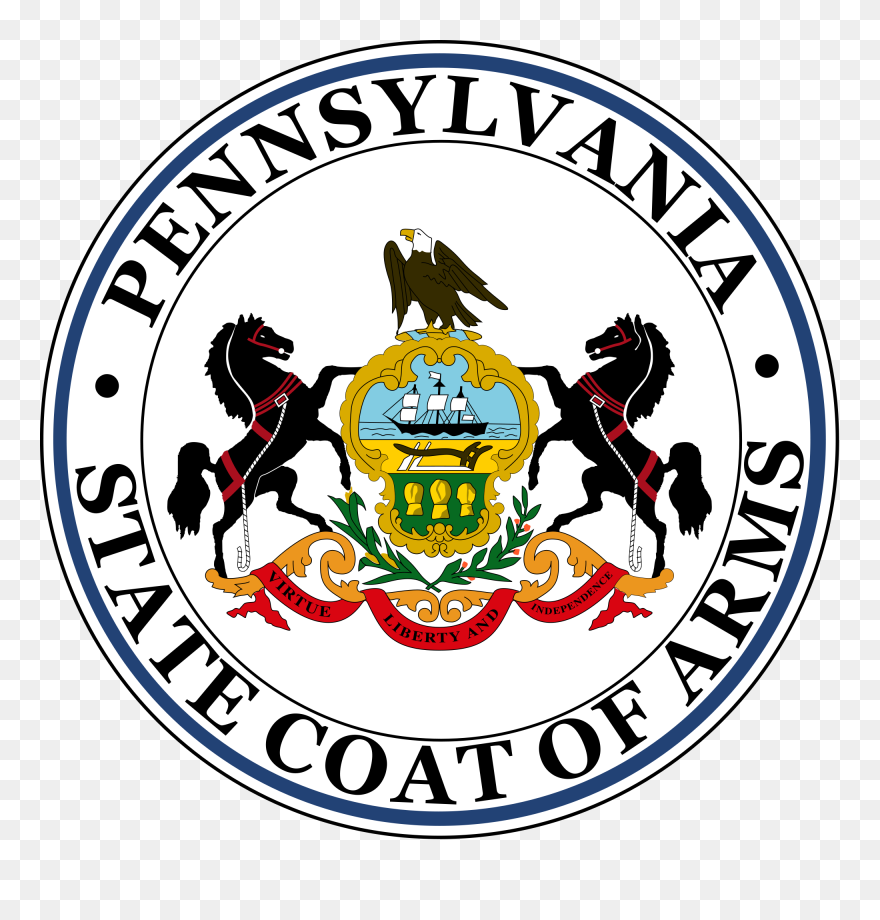 Social Drawing Service - Pennsylvania Coat Of Arms Clipart