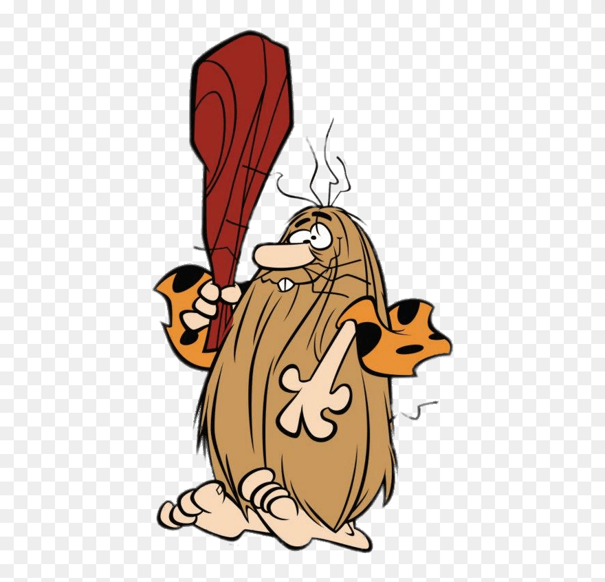 Long Haired Caveman Clip Arts - L Homme Des Cavernes - Png Download