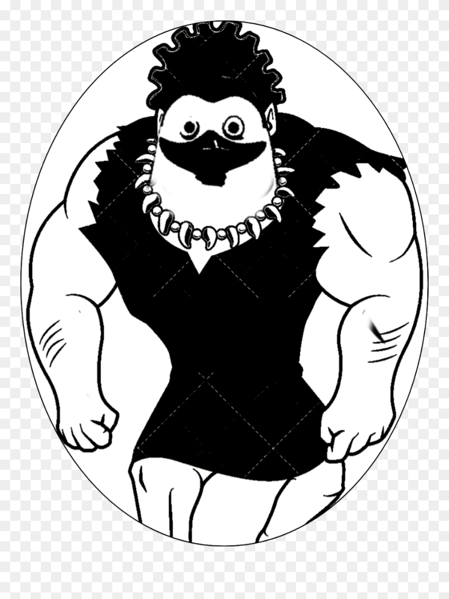 #caveman - Walking Straight On Clipart - Png Download