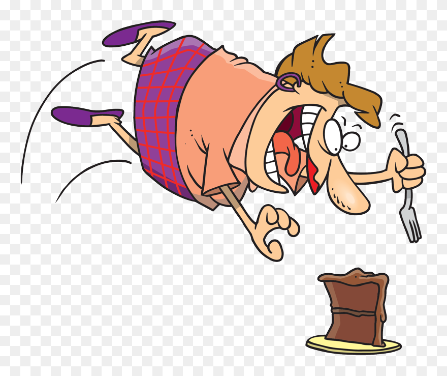 Live Love And Laugh - Hungry Clipart - Png Download