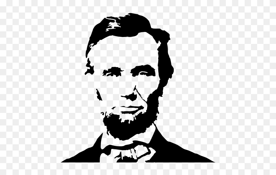 Abraham Lincoln Silhouette Clipart