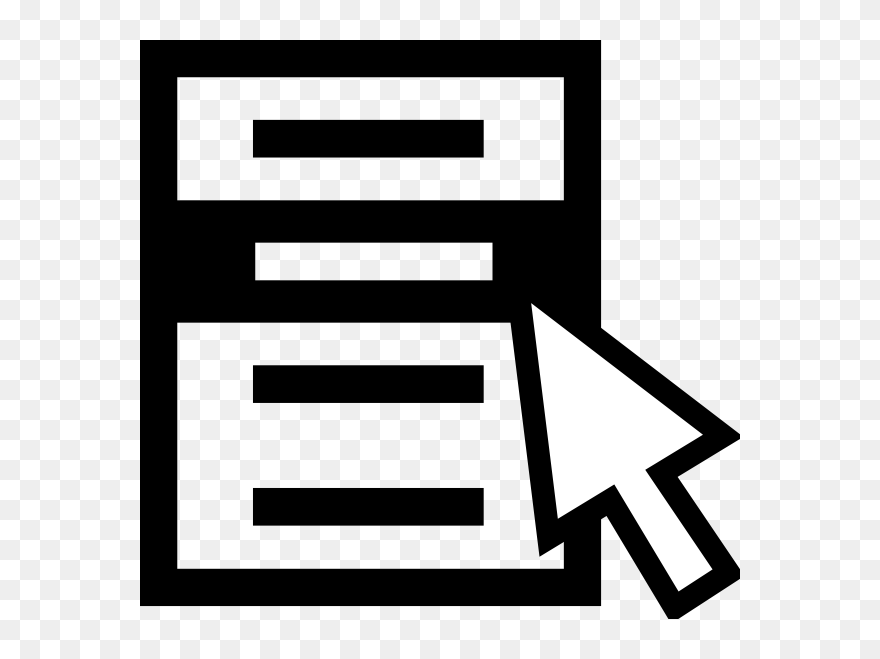 Drop Down Menu Art Clipart