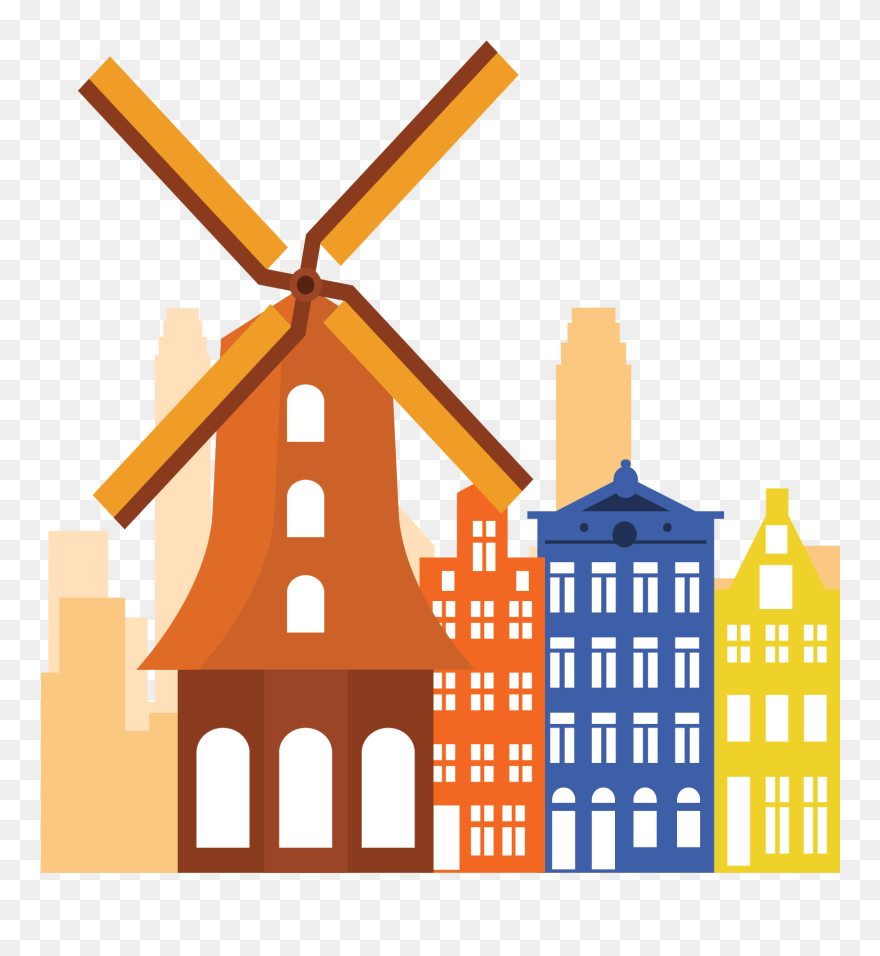 Windmill Clipart