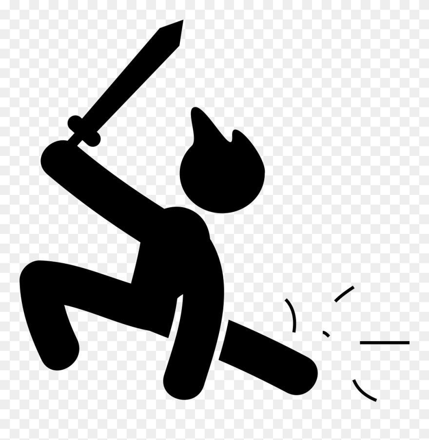 Attacking Icon Clipart