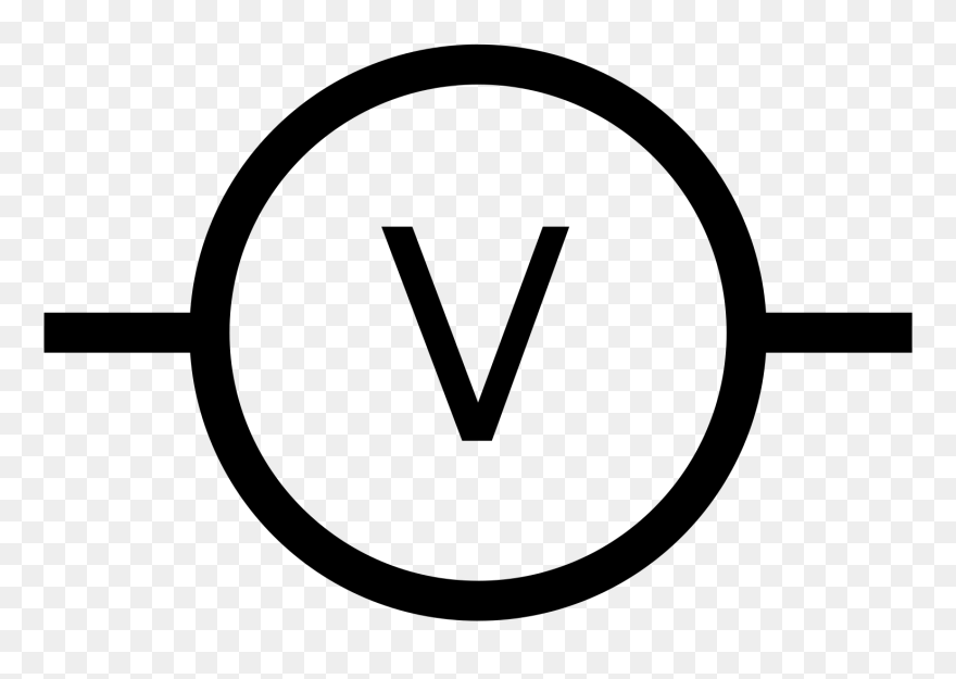 Voltmeter Symbol Clipart
