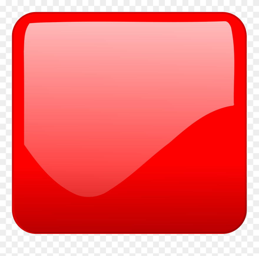 Red Square Button Icon Clipart