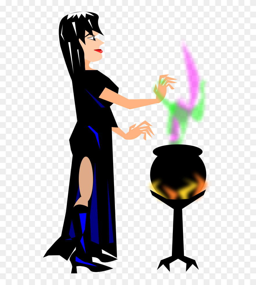 How To Set Use Witch With Cauldron Clipart , Png Download - Magic Potion By Witches Transparent Png