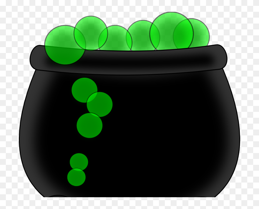 Witch Pot Clip Art - Png Download