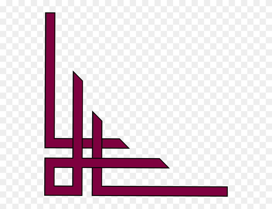 Project Simple Border Design Clipart