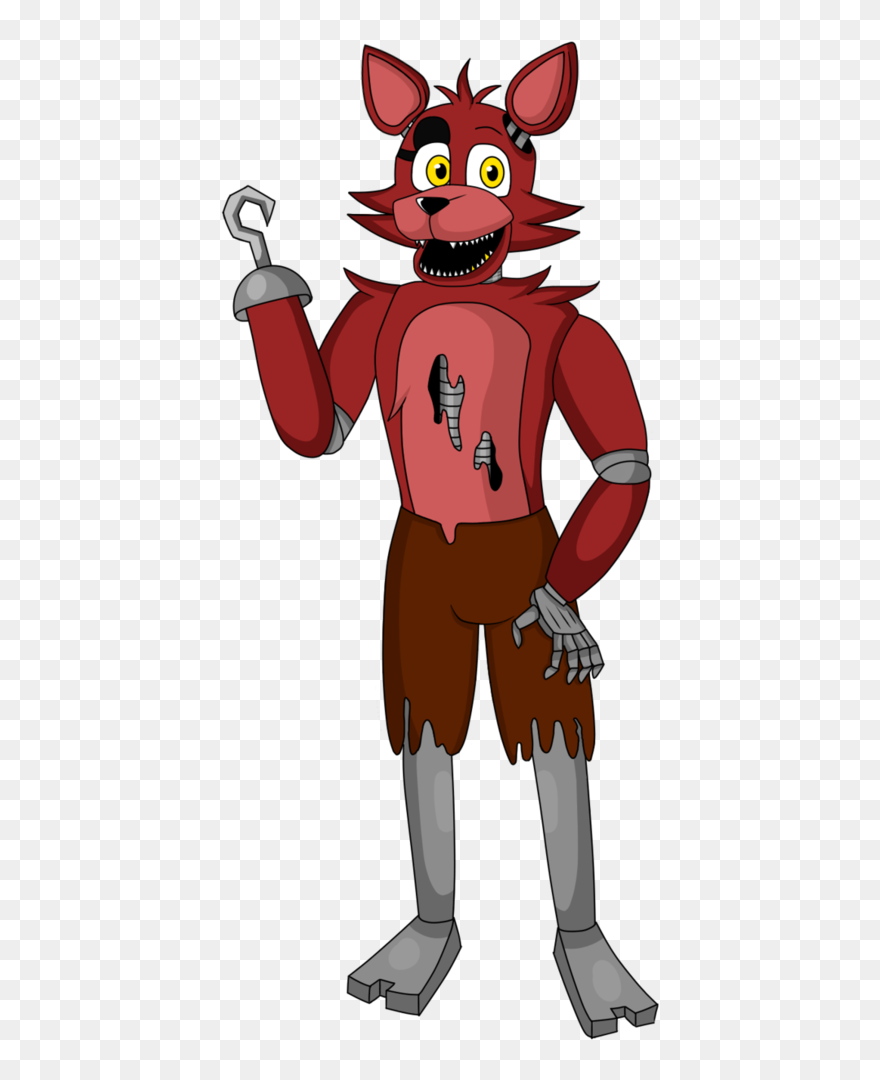 Foxy The Pirate Fnaf - Disegni Colorati Di Five Nights At Freddy's Clipart