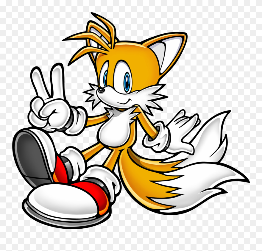 Miles Tails Prower Clipart