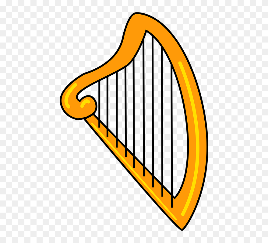 Transparent Musical Png - Lyre Clip Art