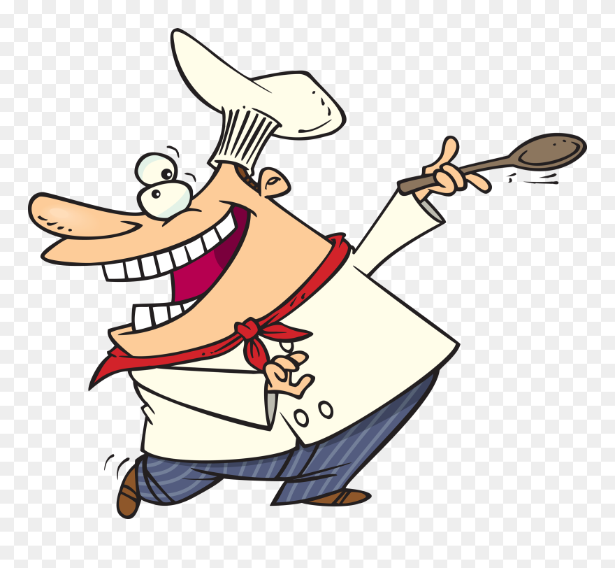Pain Clipart Painful - Happy Chef Clipart - Png Download