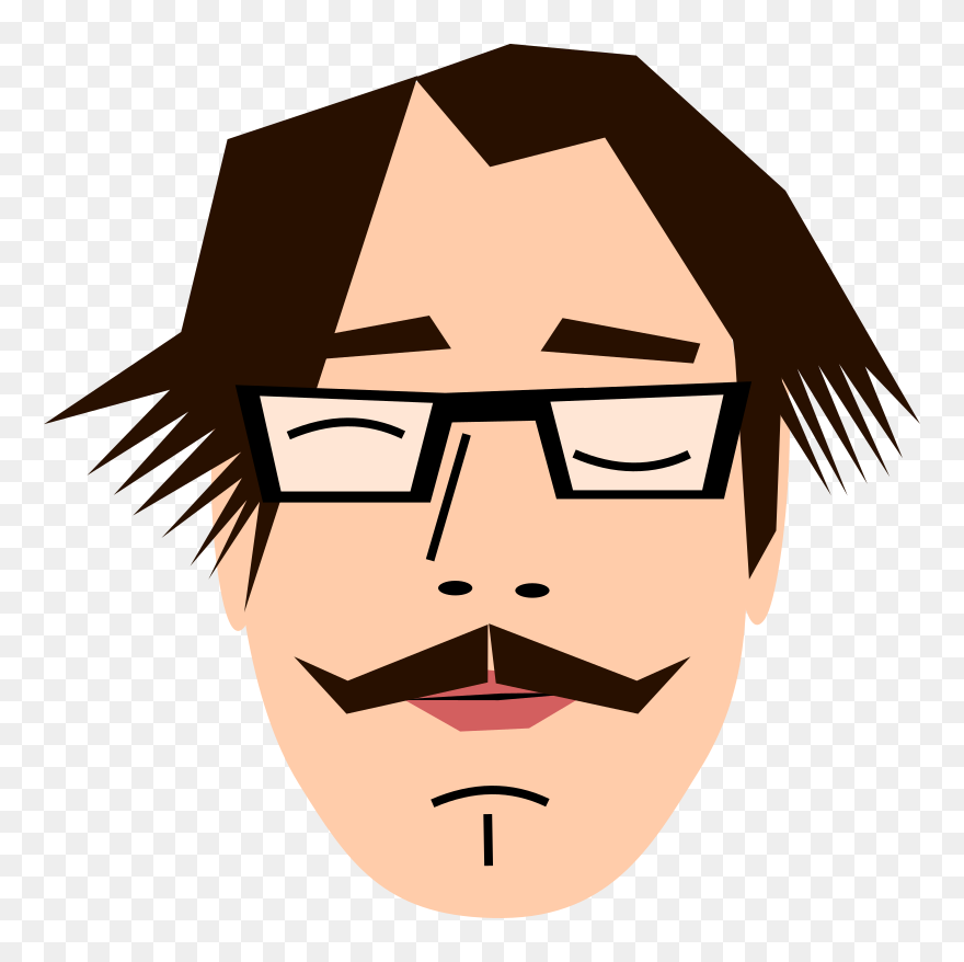 Albert Einstein Clip Art - Gambar Kartun Wajah Ayah - Png Download
