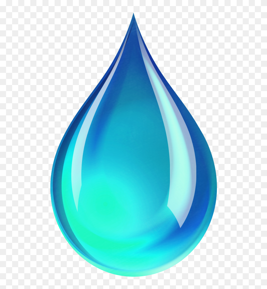Drop - Water Droplet Transparent Background Clipart