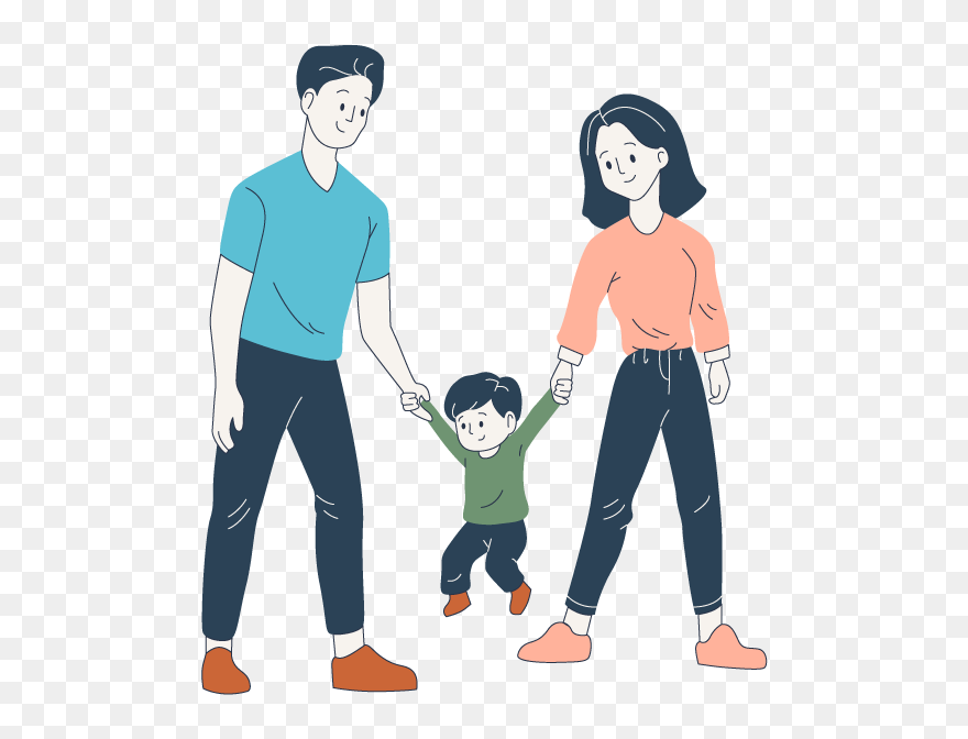 Padres E Hijo Dibujo Clipart