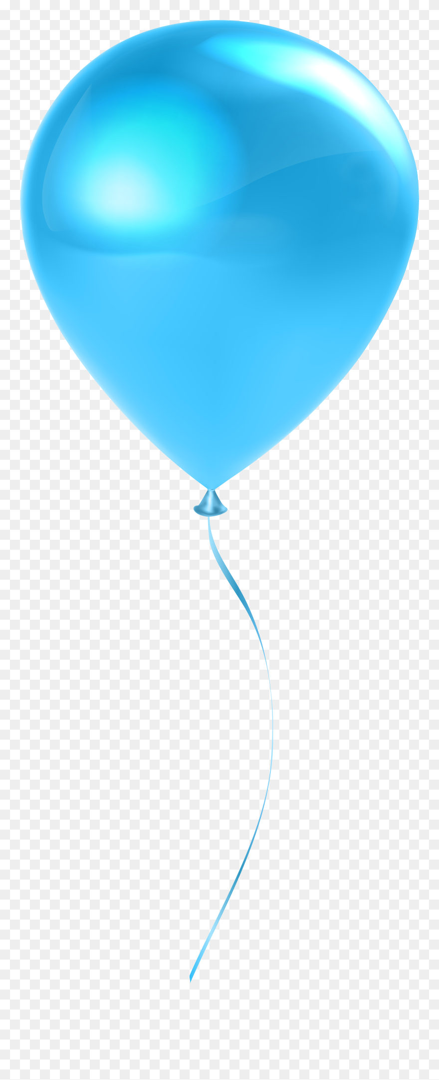 Ballons Transparent Blue - Transparent Blue Balloons Clipart - Png Download