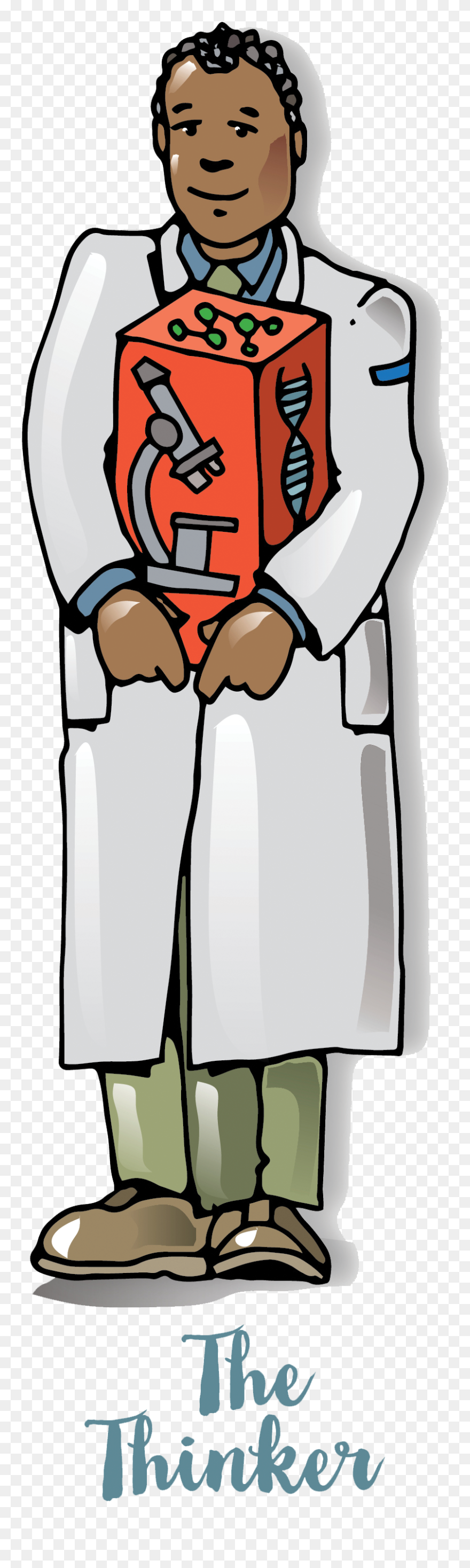 The Builder - Cartoon Clipart